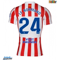 Atletico Madrid Robin Le Normand #24 Hjemmedrakt 2025-26 Kortermet